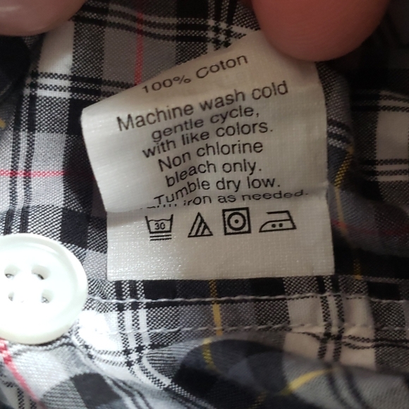 EUC J.Crew Mens Plaid Button Down sz Small - Picture 3 of 4
